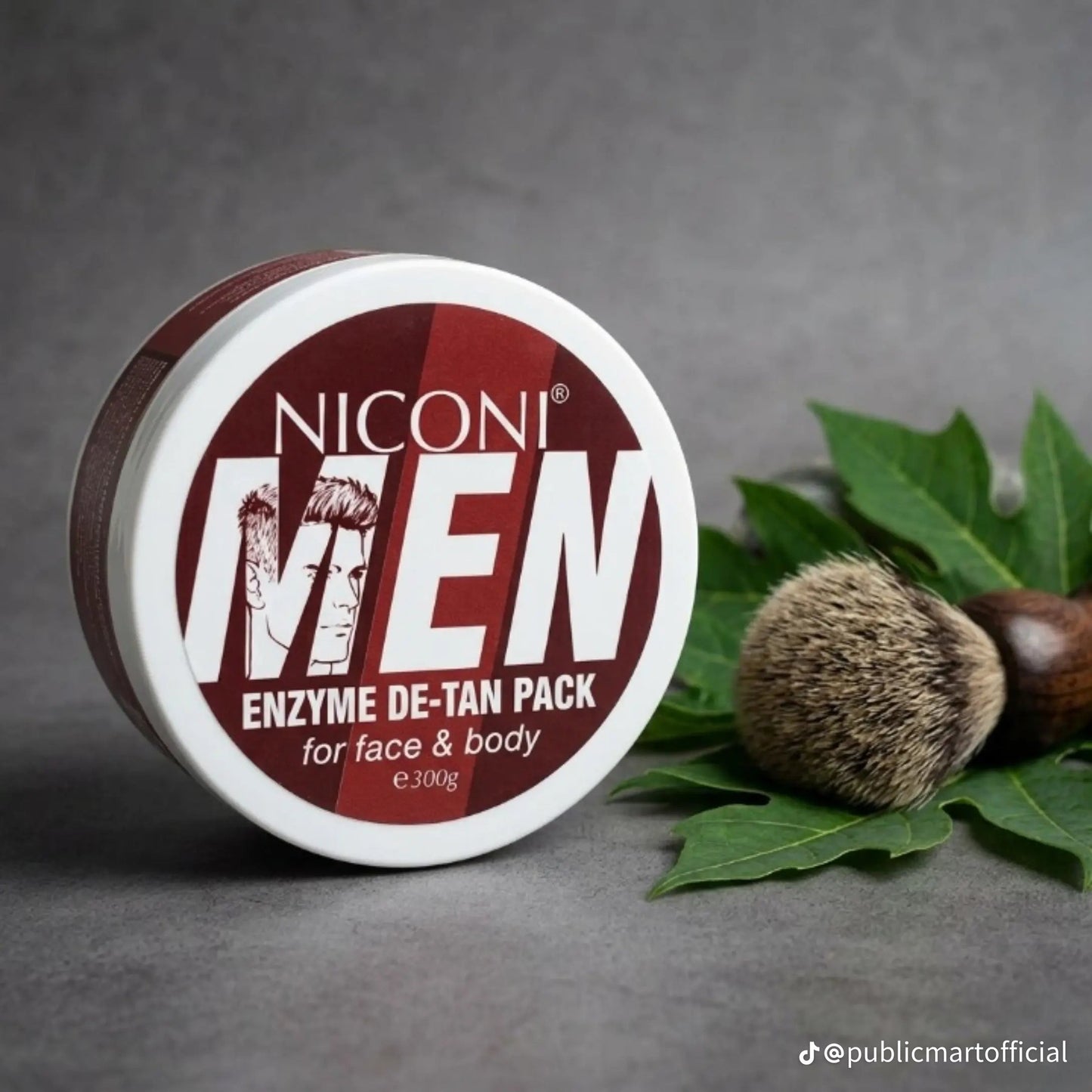 Niconi Men Enzyme De-Tan Pack For Face and Body