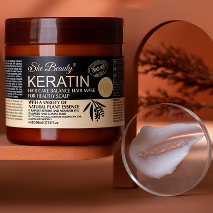 Keratin Hair Mask , Hair Treatment For Healthy Scalp 500 Ml (Original Imported)