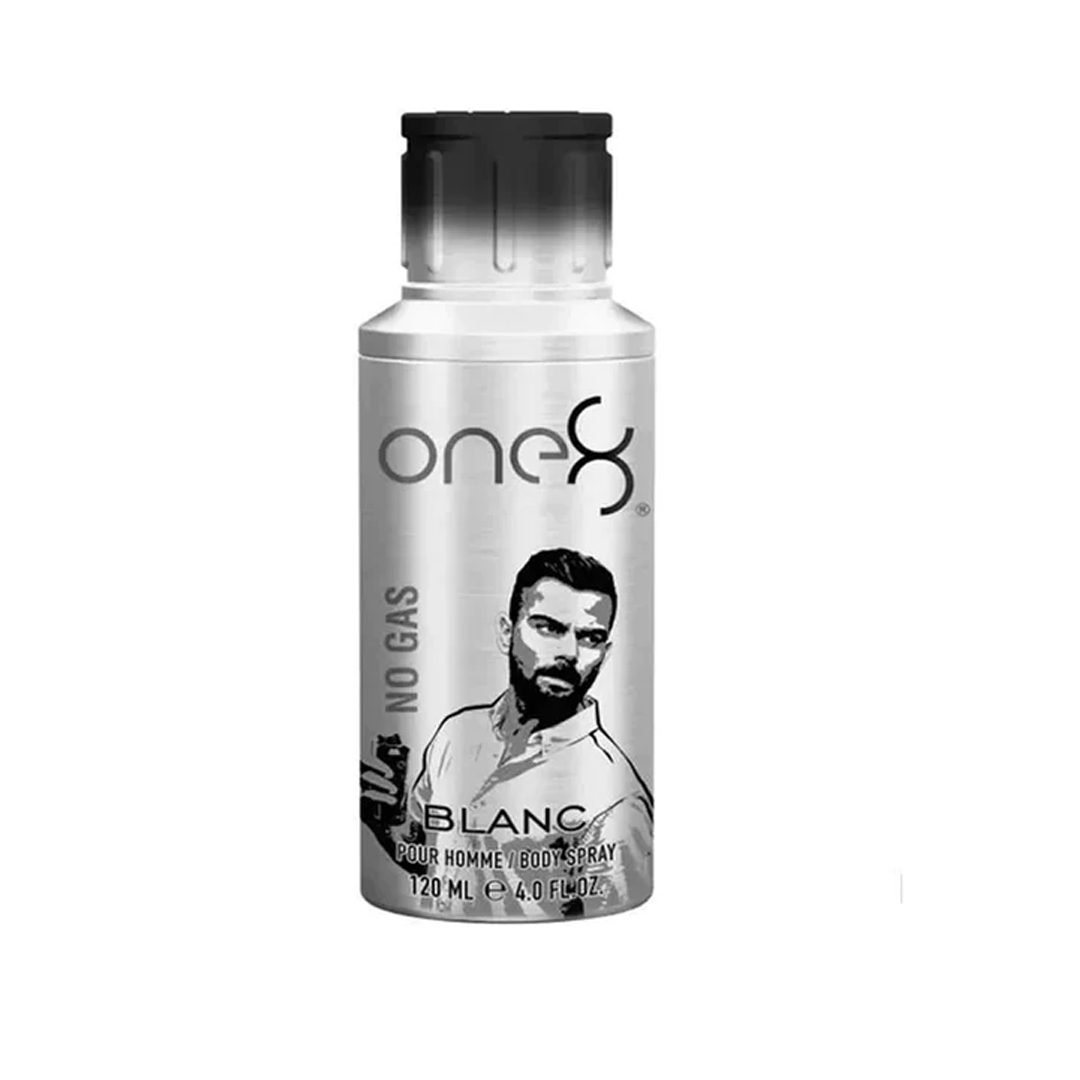 One8 By Virat Kohli Blanc Deodorant Body Spray For Men 120 Ml