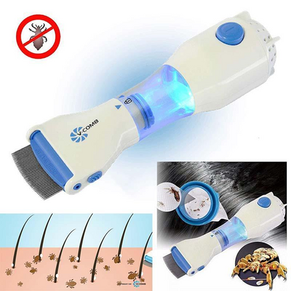 Anti Lice Removal Machine By V-Comb Anti Fleas Treatment Tool