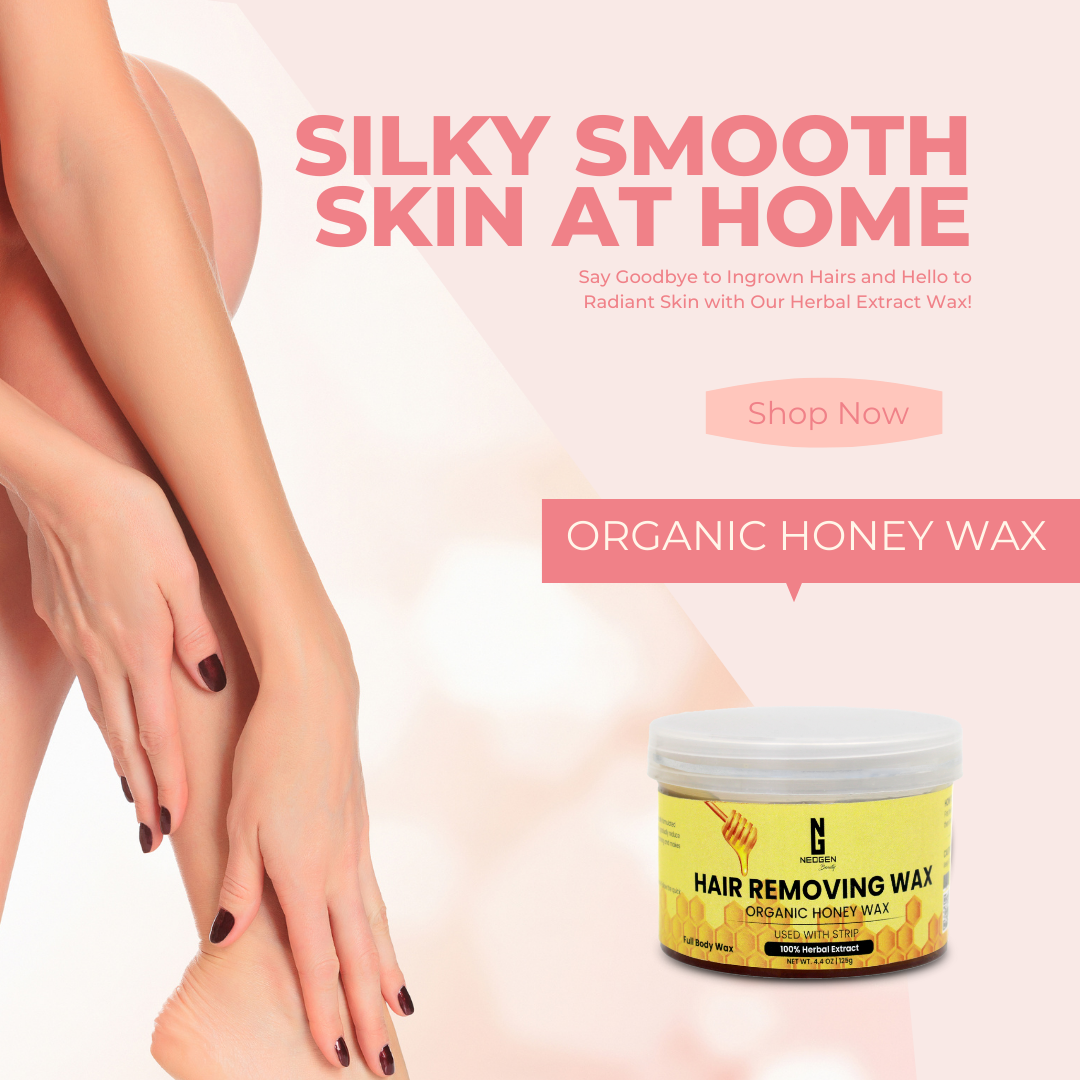 Hair Removing Organic Honey Wax - 125g